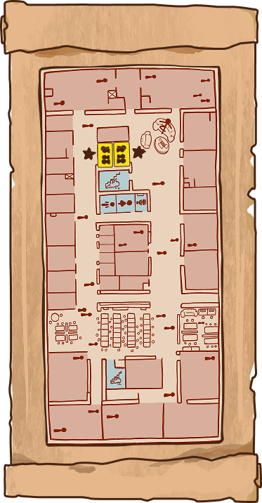 OCAD MAP Floor 6